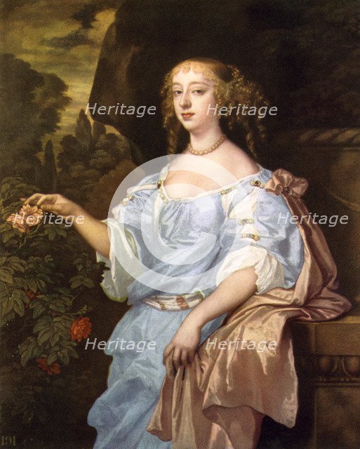 Henrietta Boyle, Countess of Rochester, c1660s.Artist: Peter Lely
