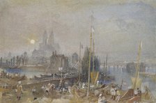 The Canal of the Loire and Cher, near Tours, c1830. Artist: JMW Turner.
