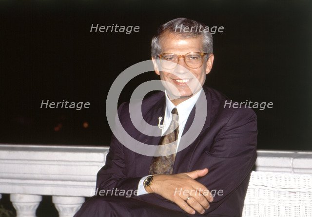 Jose Borrell (Lleida, 1947 -), politician of PSOE, portrait, 1995.