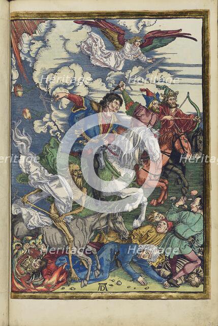 The Four Horsemen of the Apocalypse. From the Apocalypse (Revelation of John), 1511. Creator: Dürer, Albrecht (1471-1528).