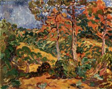 'Sunlight Under the Trees', 1908-1909.  Artist: Louis Valtat