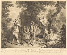La jeunesse, 1735. Creator: Nicolas de Larmessin.