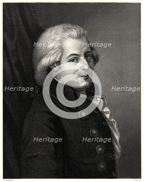 'Mozart', c1777, (19th century). Creator: C Cook.