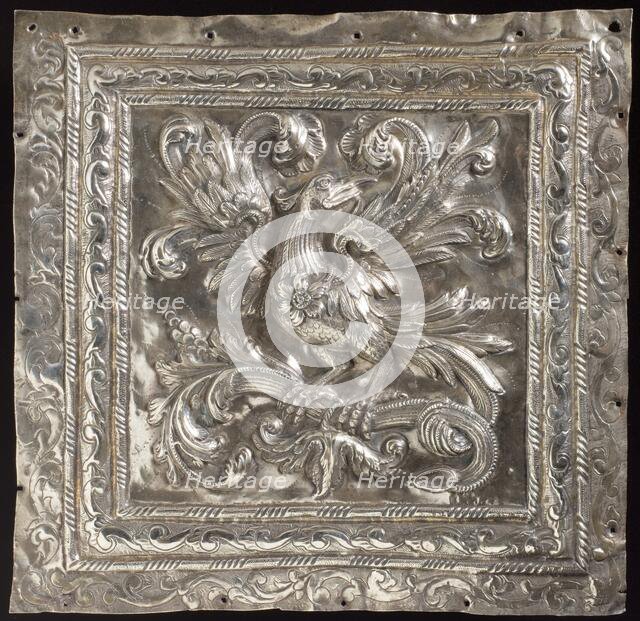 Altar Plaque with Bird Motifs (Placa con pájaros), 18th century. Creator: Unknown.