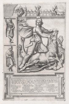Speculum Romanae Magnificentiae: Statue of Mithras, 1564., 1564. Creator: Anon.