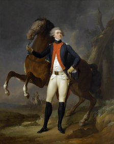 Portrait of Gilbert Motier the Marquis De La Fayette (1757-1834). Artist: Boilly, Louis-Léopold (1761-1845)