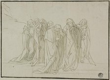 Mourning Figures, n.d. Creator: Unknown.