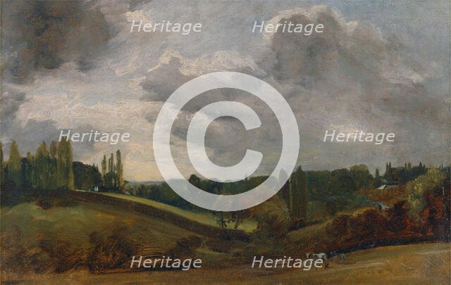 East Bergholt, ca. 1813. Creator: John Constable.