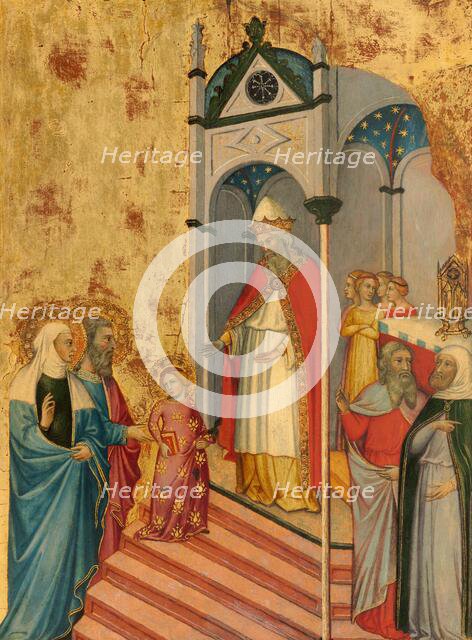 The Presentation of the Virgin in the Temple, c. 1400/1405. Creator: Andrea di Bartolo.