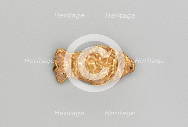 Necklace Bead in the Form of a Fish, 185-72 BC. Creator: Unknown.