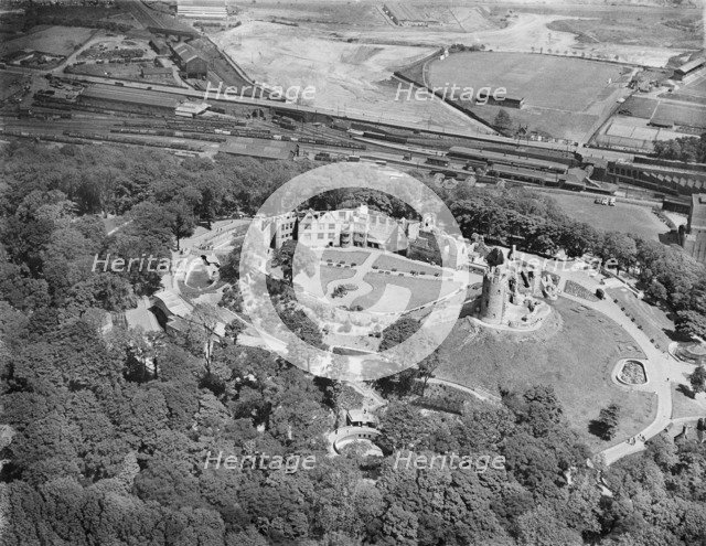 Dudley Castle, West Midlands, 1939. Artist: Aeropictorial Ltd.