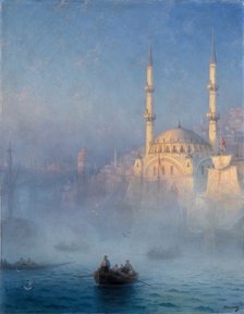 Constantinople. The Nusretiye Mosque, 1884.