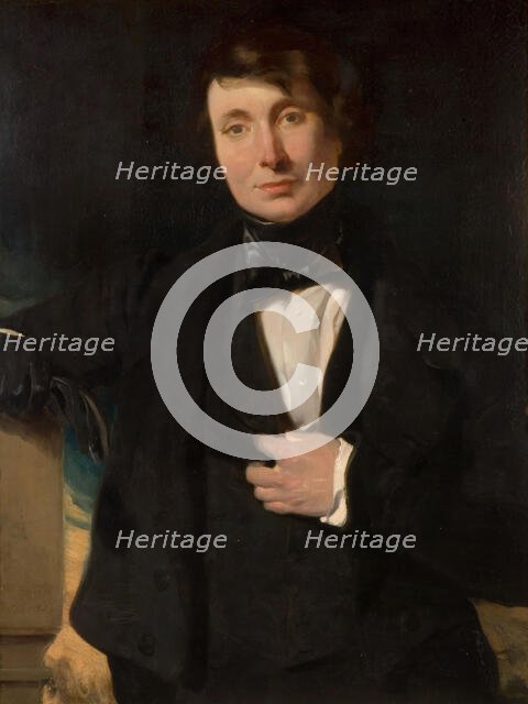 Portrait Of A Man, 1839. Creator: R. T. Bott.