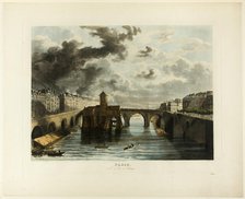 Paris, Le Pont-au-Change, n.d. Creator: John Gendall.