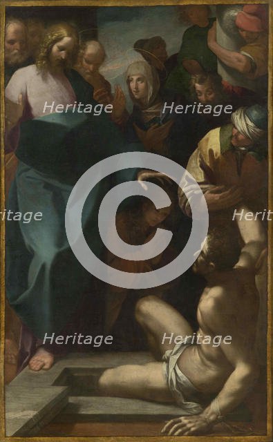 The Resurrection of Lazarus, First third of 17th cen.. Creator: Mazzucchelli (il Morazzone), Pier Francesco (1573-1626).