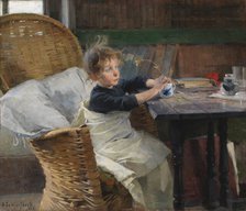 The Convalescent, 1888. Creator: Helene Schjerfbeck.