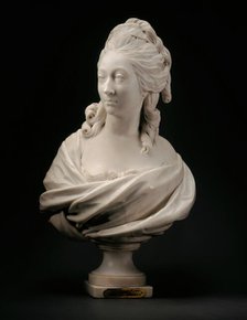 Bust of Anne-Marie-Louise Thomas de Domangeville de Sérilly, Comtesse de Pange, 1780. Creator: Jean-Antoine Houdon.