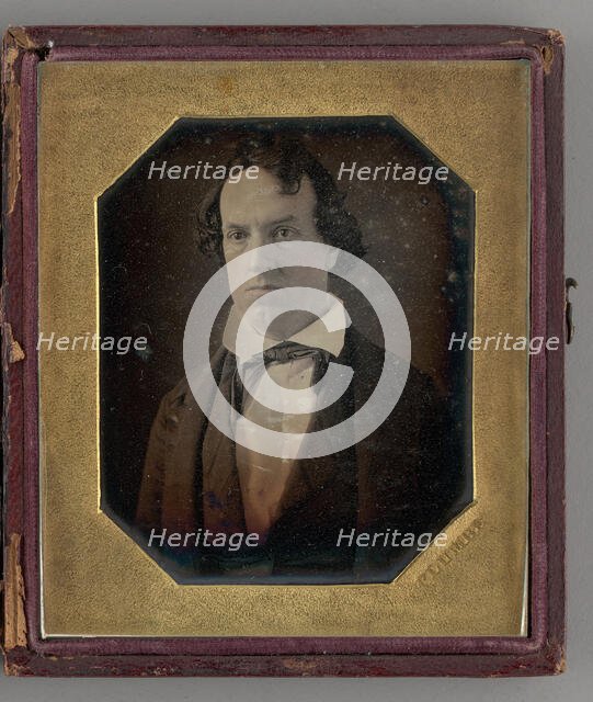 Untitled (Gideon Welles, Secretary of the Navy), 1847. Creator: John Plumbe.