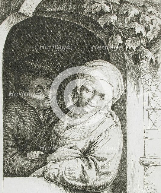 Village Romance, 1667. Creator: Adriaen van Ostade.