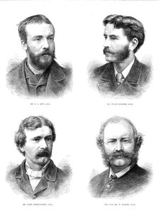 New Associates of the Royal Academy, 1881. Creator: Unknown.