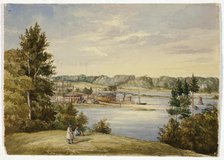 View from Sydney, 1847. Creator: Elizabeth Murray.