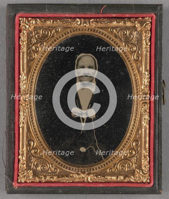 Hannah Hill Fisher Metcalf, 1860-1863. Creator: Unknown.