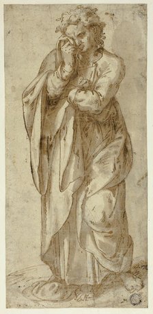 Weeping Saint John the Evangelist, n.d. Creator: Unknown.