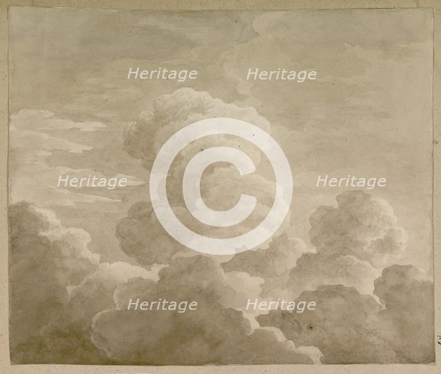 Study of Clouds , 1815. Creator: Castellan, Antoine-Laurent (1772-1838).