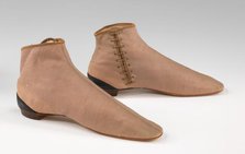Boots, American, 1855-65. Creator: Unknown.