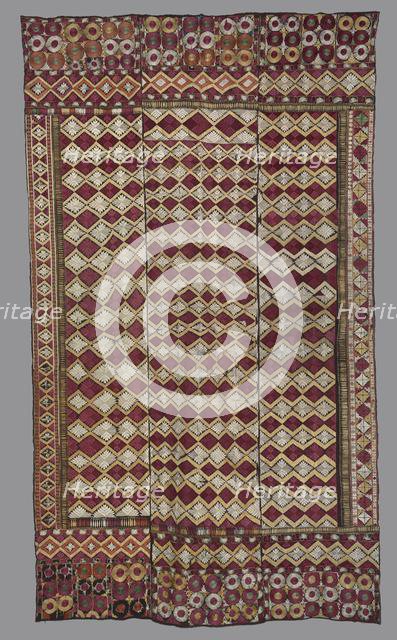 Hanging (Phulkari work), c. 1875-1900. Creator: Unknown.