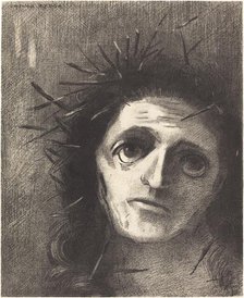 Christ, 1887. Creator: Odilon Redon.