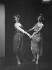 Caracceole, Princess, and Mlle. Artska, 1924 May 9. Creator: Arnold Genthe.