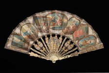 Fan, probably French, 1745-55. Creator: Unknown.