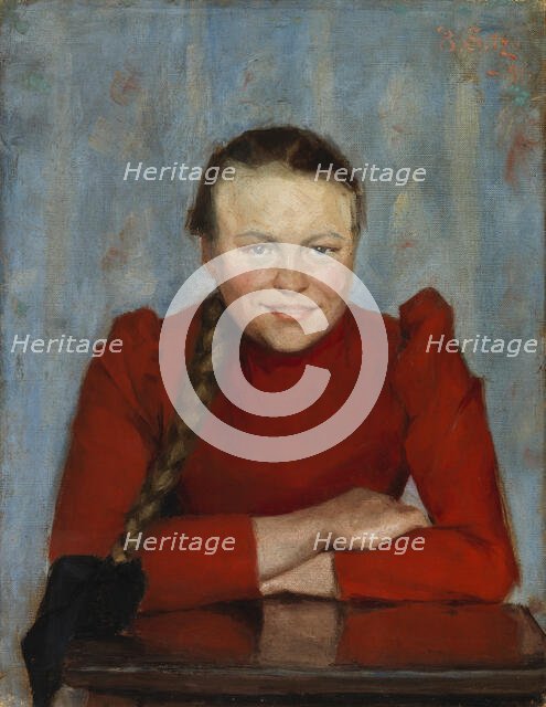 Maija, 1891. Creator: Beda Stjernschantz.