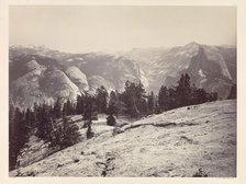 The Domes, from the Sentinel Domes, Yosemite, c. 1865-1866. Creator: Carleton E. Watkins (American, 1829-1916).