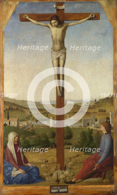 Christ Crucified, 1475. Artist: Antonello da Messina (ca 1430-1479)