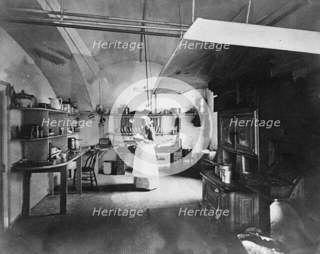 White House kitchen, between c1891 and 1893. Creator: Frances Benjamin Johnston.