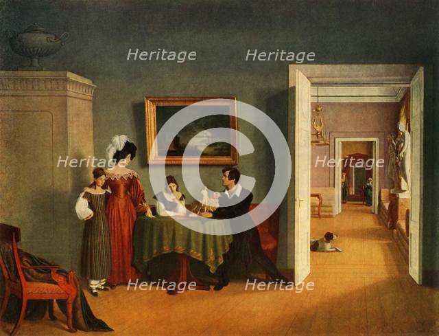 'Family Portrait', 1830, (1965).  Creator: Fyodor Tolstoy.