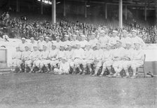 New York Giants at the Polo Grounds, New York (baseball), 1913. Creator: Bain News Service.