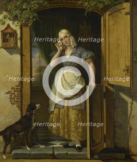 Love Note, 1838. Creator: Johannes Hendrik van West.