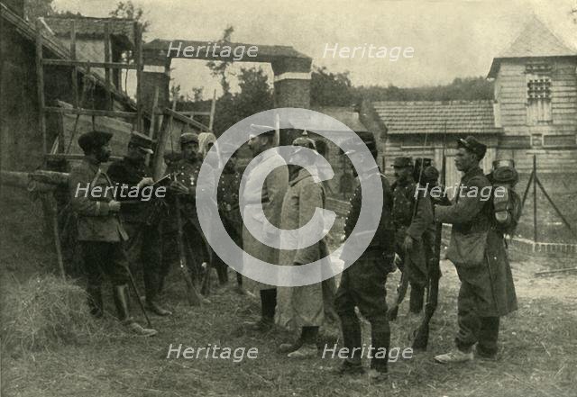 German prisoners, First World War, 1914, (c1920). Creator: Unknown.