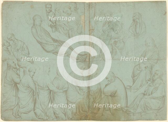 The Death of the Virgin, c. 1390. Creator: Netherlandish School.