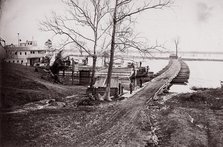 Pontoon Bridge, 1861-65. Creator: Andrew Joseph Russell.