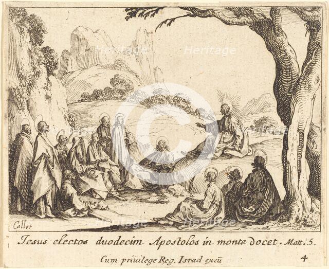Sermon on the Mount, 1635. Creator: Jacques Callot.