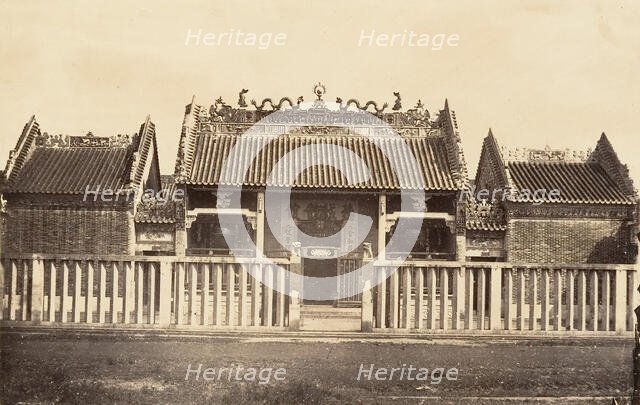 Pagode de la Ville Chinoise, 1866. Creator: Emile Gsell.