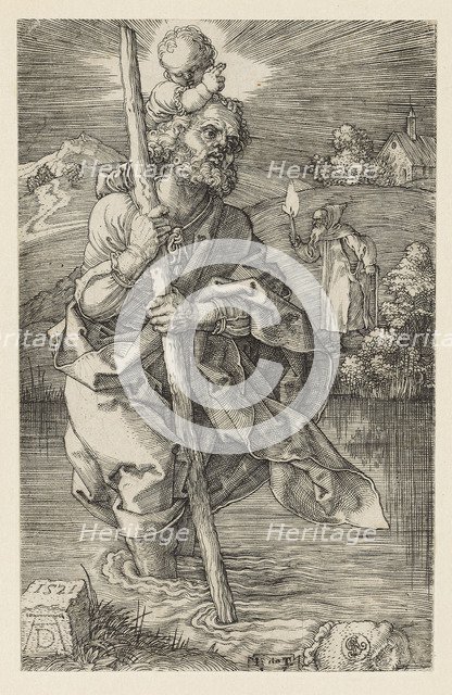Saint Christopher facing to the Right, 1521.