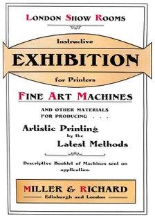 'London Show Rooms  - Instructive Exhibition for Printers', 1907. Artist: Miller & Richard.