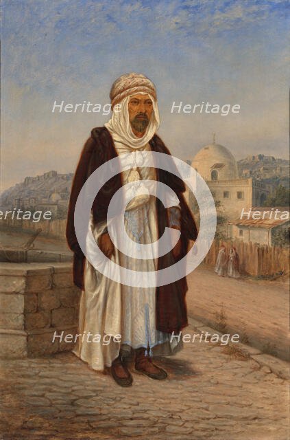 Kabyle Algerian, ca. 1893. Creator: Antonio Zeno Shindler.