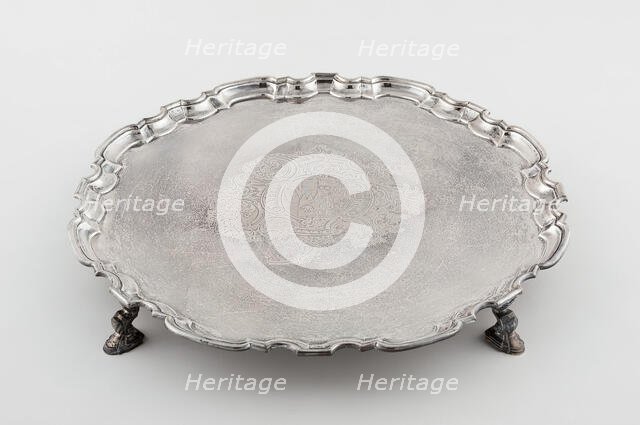 Tray, London, 1731/32. Creator: John Tuite.