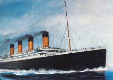 Gallery image of The RMS 'Titanic'. Creator: Unknown.